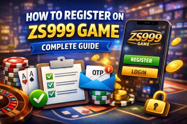 How to register on zs999 game